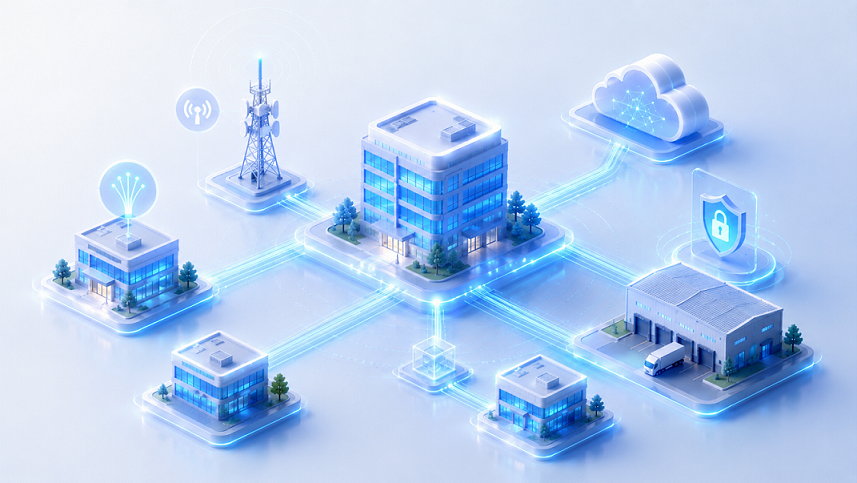 Business-Glasfaser, Backup und sichere Standortvernetzung als Infrastrukturkonzept